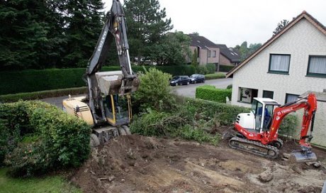 Terrassement pour particulier a le Tampon pour construction 