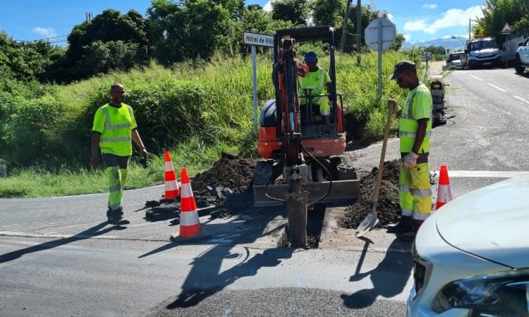 Raccordement tout à l'égout à SAINT PIERRE 